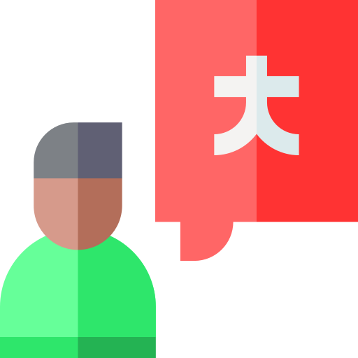 Language Basic Straight Flat icon