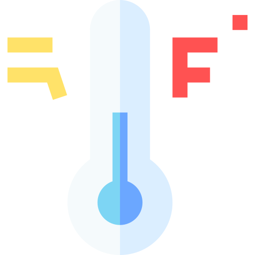 Fahrenheit Basic Straight Flat icon