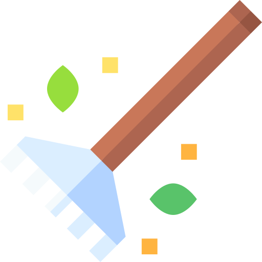 Rake Basic Straight Flat icon