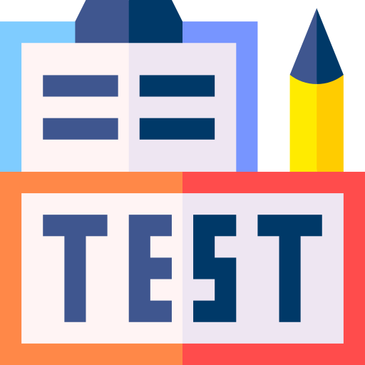 Test Basic Straight Flat icon