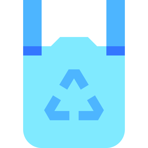 Plastic bag Basic Sheer Flat icon