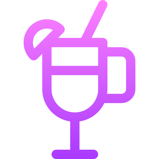 Mulled wine Basic Gradient Lineal color icon