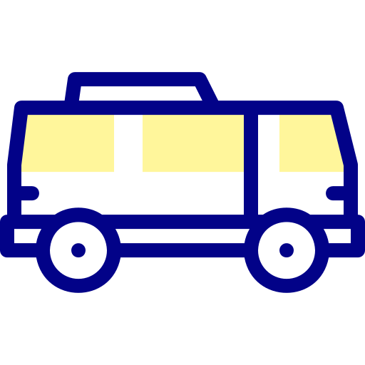 samochód kempingowy Detailed Mixed Lineal color ikona