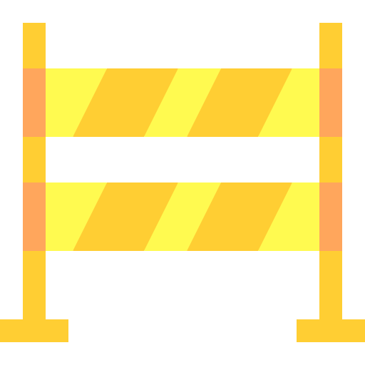 Police line Basic Sheer Flat icon