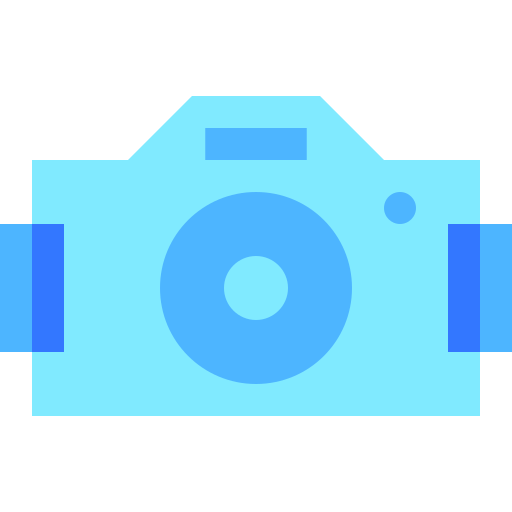 caméra Basic Sheer Flat Icône