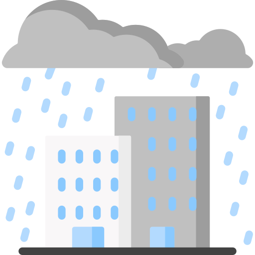 Heavy rain Special Flat icon
