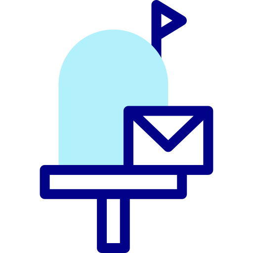 briefkasten Detailed Mixed Lineal color icon