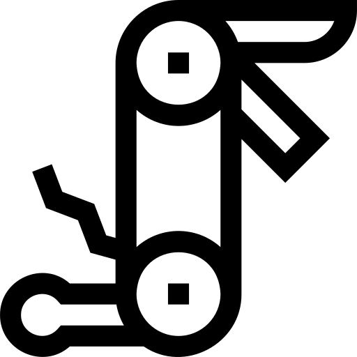 multi-ferramentas Basic Straight Lineal Ícone