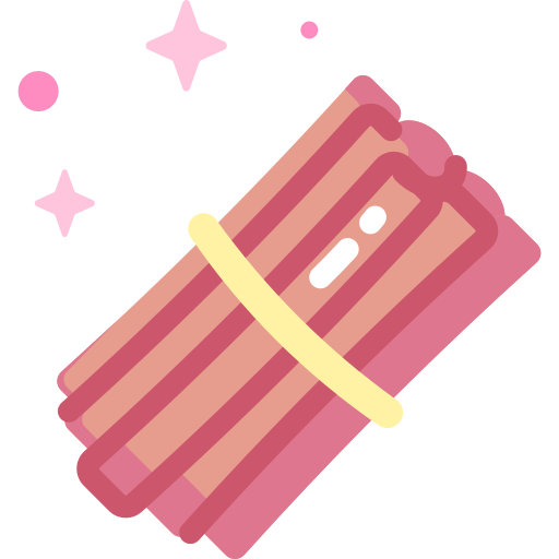 Cinnamon Special Candy Flat icon