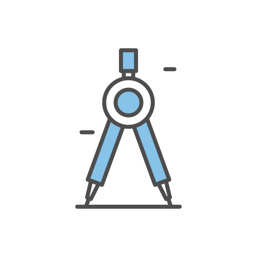 Compass Generic Fill & Lineal icon