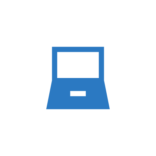 노트북 Vector Stall Flat icon