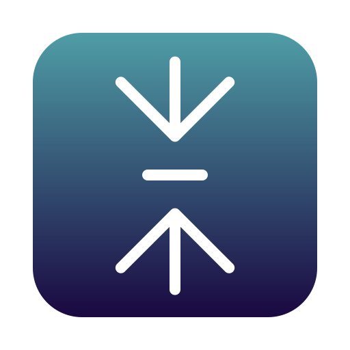 上下 Generic Flat Gradient icon