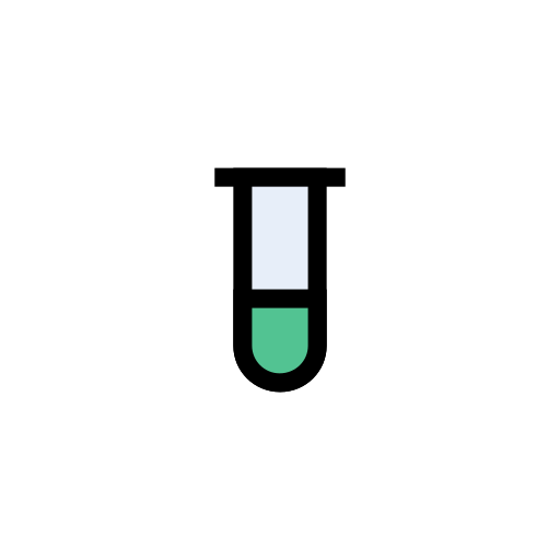 probówka Vector Stall Lineal Color ikona