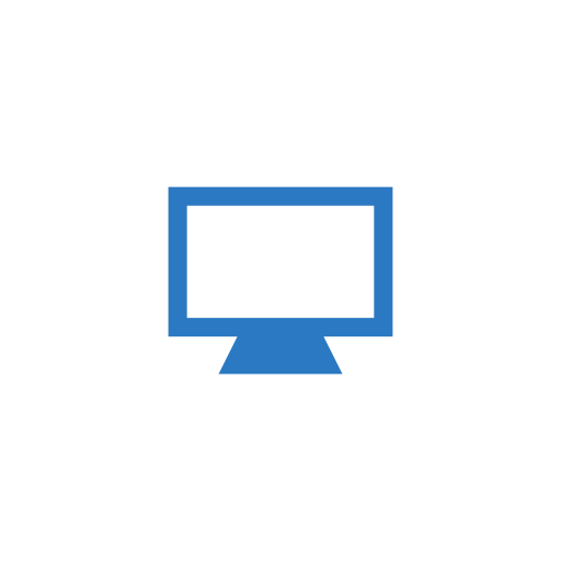 Monitor Vector Stall Flat icon