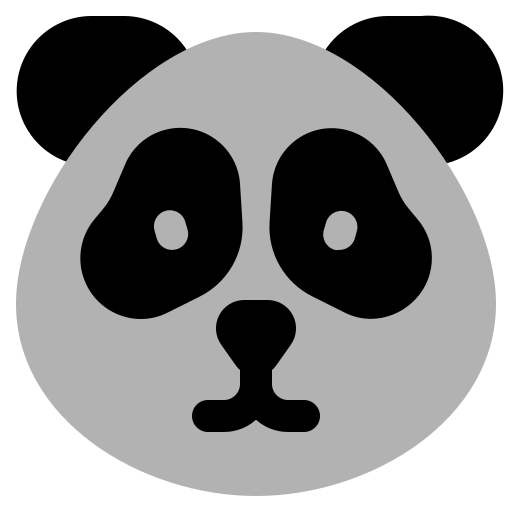panda Generic Grey ikona