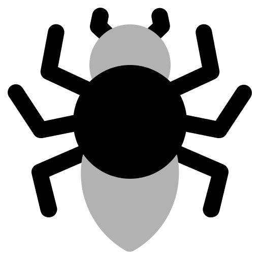 spinne Generic Grey icon