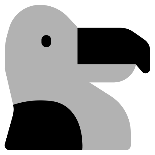 Toucan Generic Grey icon