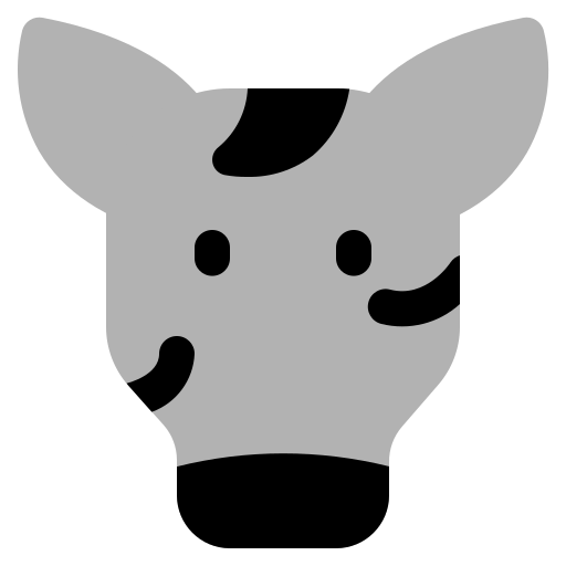 Зебра Generic Grey иконка