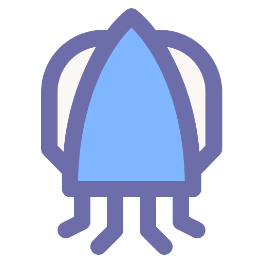 calamar Generic Outline Color Icône