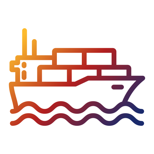 Cargo ship Generic Gradient icon