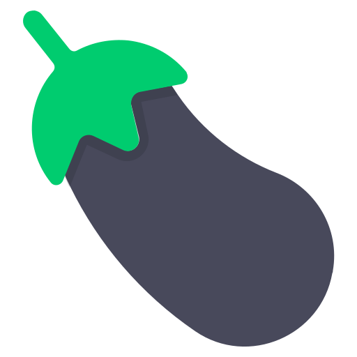 aubergine Generic Flat icoon
