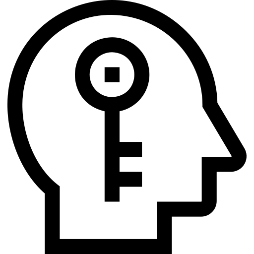 humain Basic Straight Lineal Icône