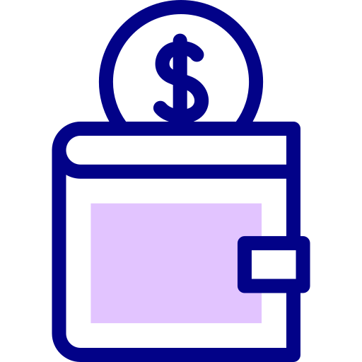 brieftasche Detailed Mixed Lineal color icon