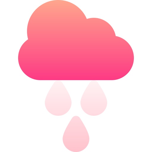 Rain Basic Gradient Gradient icon