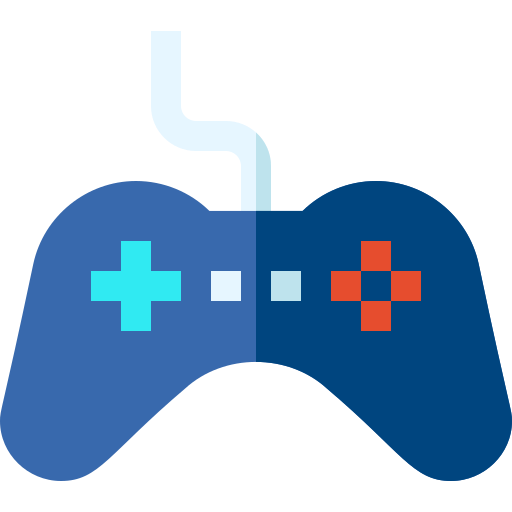 joystick Basic Straight Flat icon