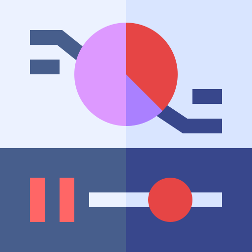 비디오 마케팅 Basic Straight Flat icon