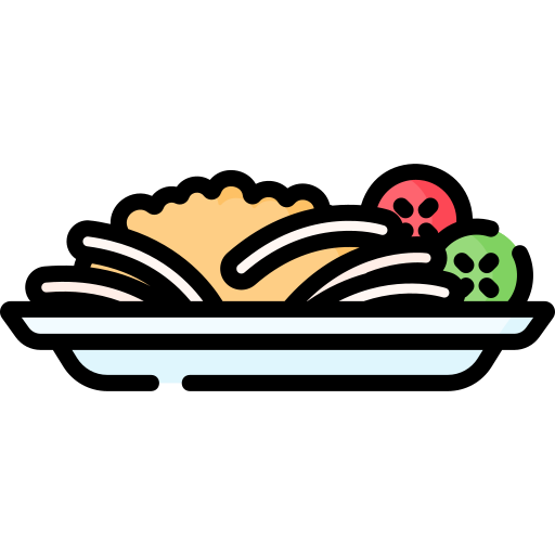 pad thai Special Lineal color icon