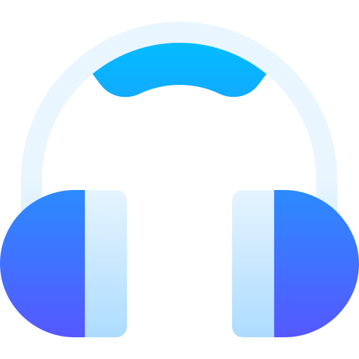 Аудио Basic Gradient Gradient иконка