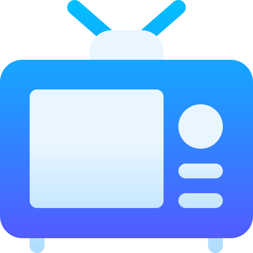 tv Basic Gradient Gradient icona