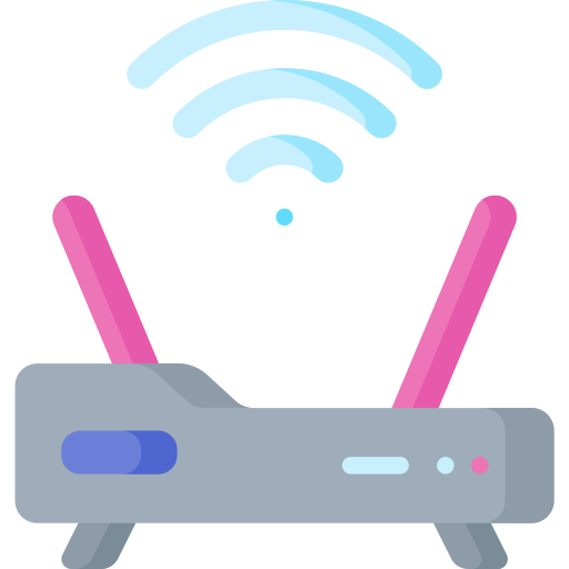 wlan router Special Flat icon