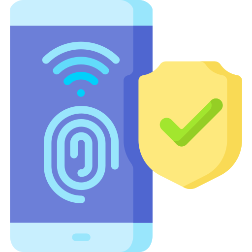 Mobile security Special Flat icon