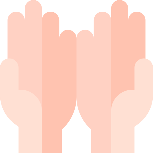 las manos Basic Straight Flat icono