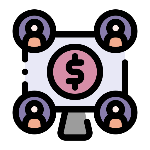 Affiliate Generic Outline Color icon