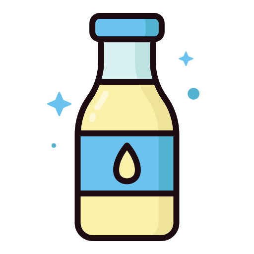 butelka mleka Generic Outline Color ikona
