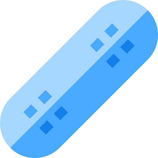 Skateboard Basic Straight Flat icon