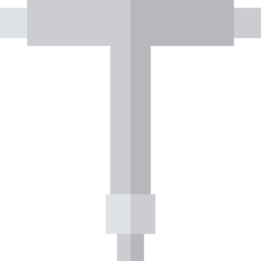 moersleutel Basic Straight Flat icoon