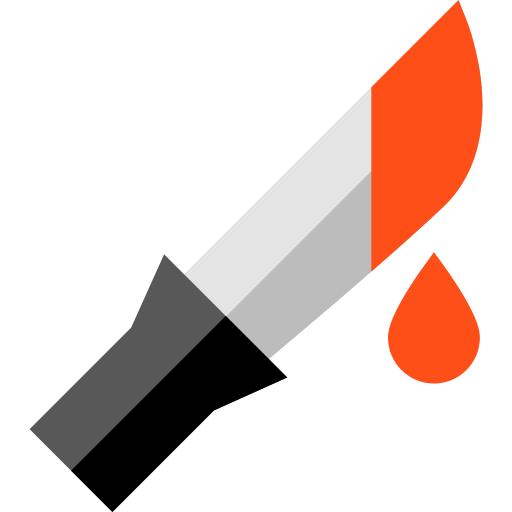 Dagger Basic Straight Flat icon