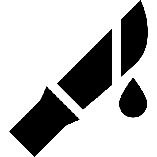 pugnale Basic Straight Filled icona