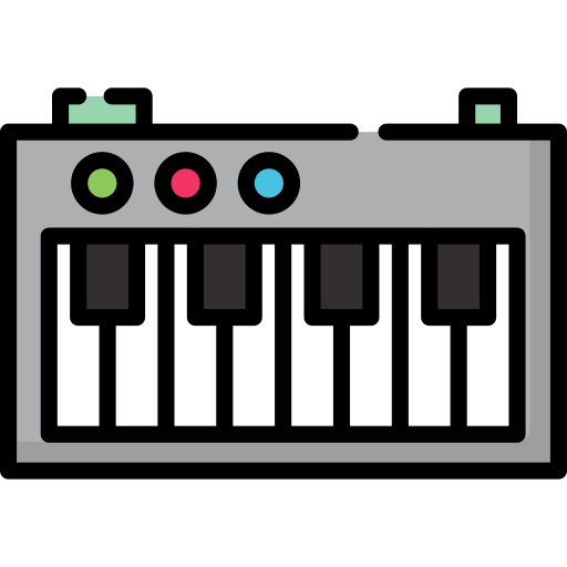 Piano Special Lineal color icon