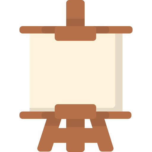 Easel Special Flat icon