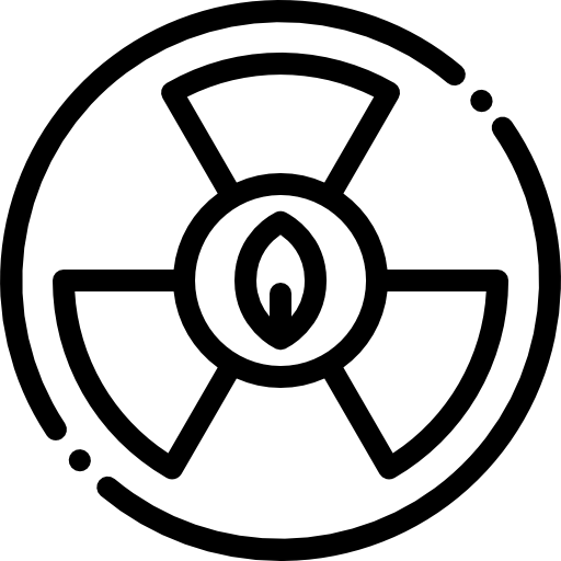 放射線 Detailed Rounded Lineal icon