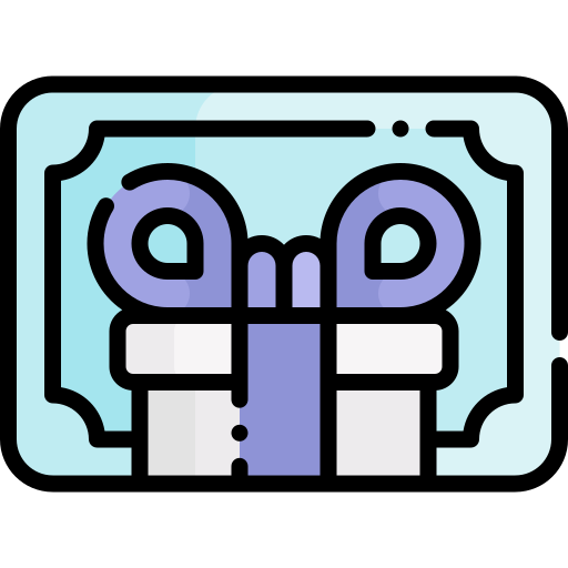 Gift card Generic Outline Color icon