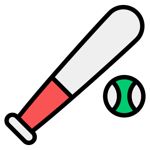 béisbol Generic Outline Color icono