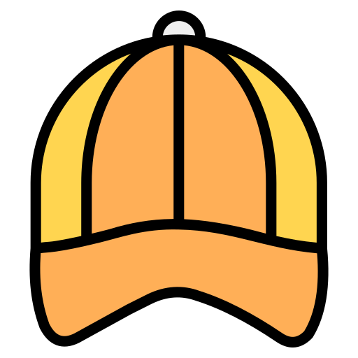 gorra Generic Outline Color icono