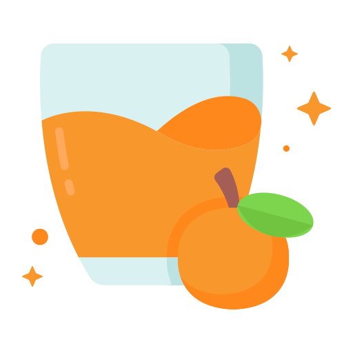 sok pomarańczowy Generic Flat ikona