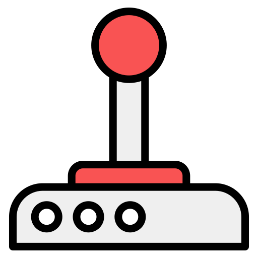 palanca de mando Generic Outline Color icono